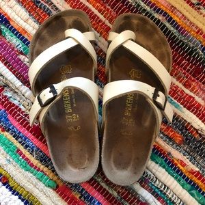 White Birkenstocks
